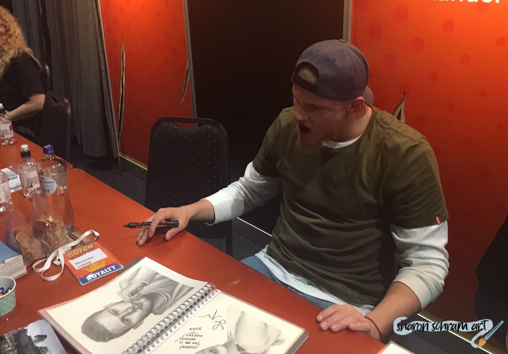 Alexander Ludwig 2017 signeren