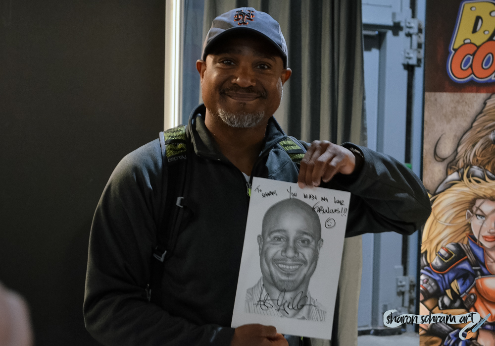 Seth Gilliam 2016 met tekening
